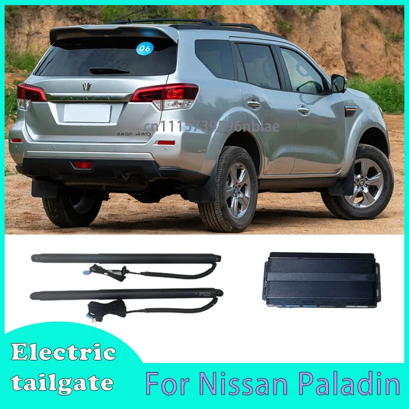 Фото Электрический привод багажника для Nissan Paladin 2022+ с автоматическим индукционным подъемом задней двери, модернизация с датчиком открывания ногой. №1