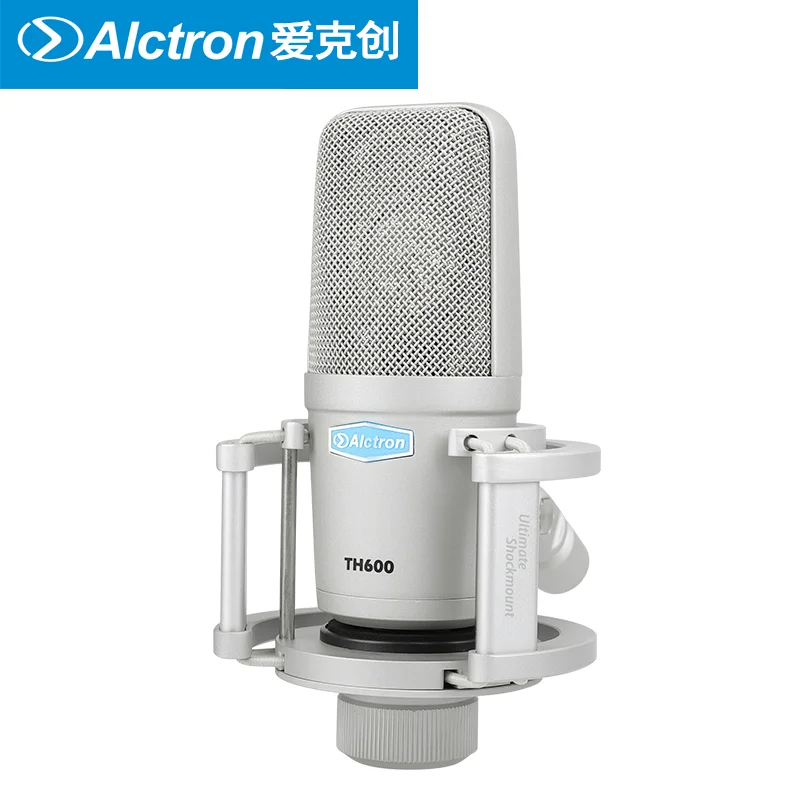 

Alctron TH600 Professional Studio Large Diaphragm Condenser Recording Microphone For Vocal Instrument Pickup Live Broadcast