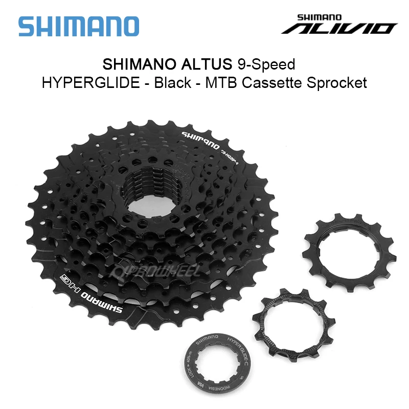 Кассета Shimano HG200 для горного велосипеда 9 скоростей 11-32T 11-36T S маховик кривошипная