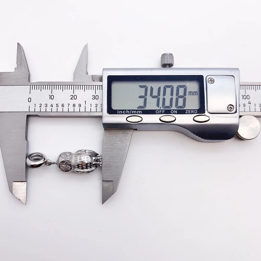 Женский кулон с подвеской в виде совы из серебра 925 пробы | Украшения и аксессуары