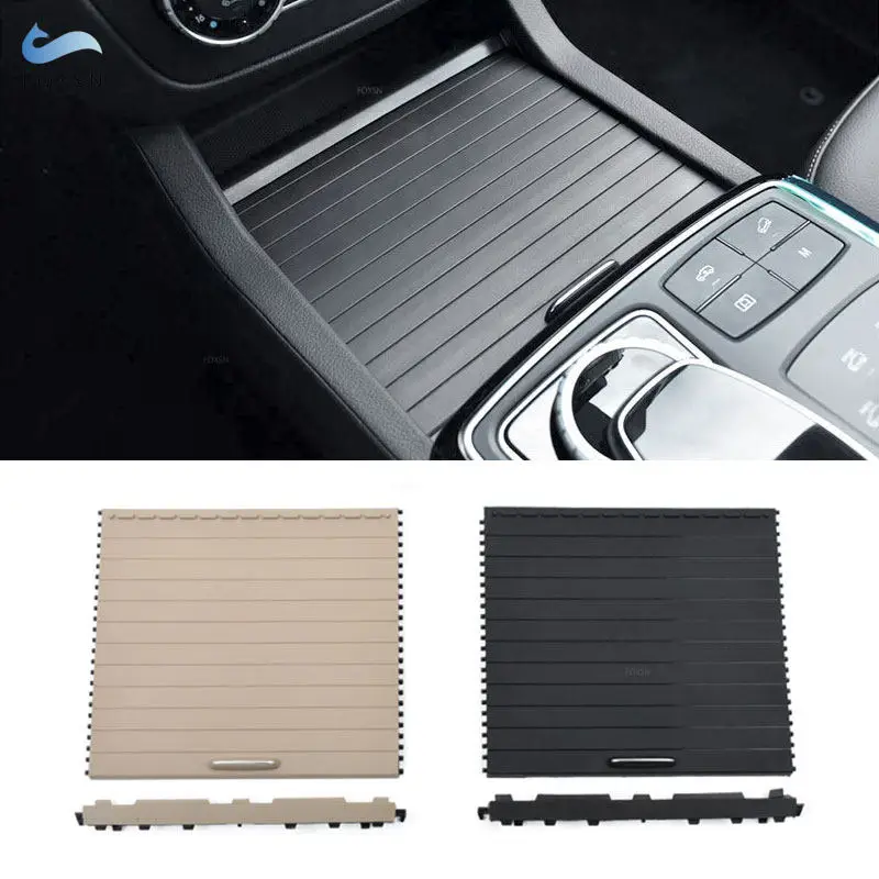 

Для Mercedes Benz ML GL GLE GLS W166 W292 2012-2019, центральный подстаканник для салона автомобиля, подставка для затвора, Накладка для роликовой шторки
