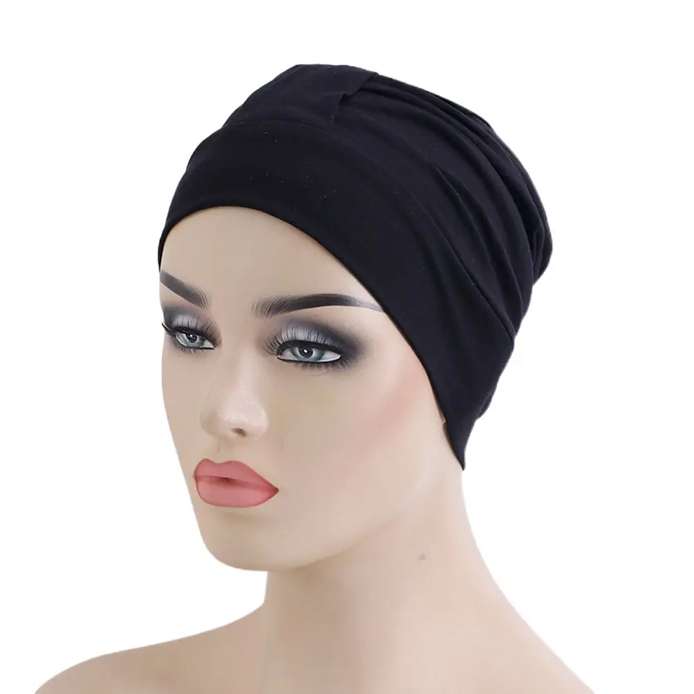 

Шарф-тюрбан, шляпа с полным покрытием, мусульманский головной убор, Женский хиджаб, исламский аксессуар, головной платок, эластичный галстук, хиджаб