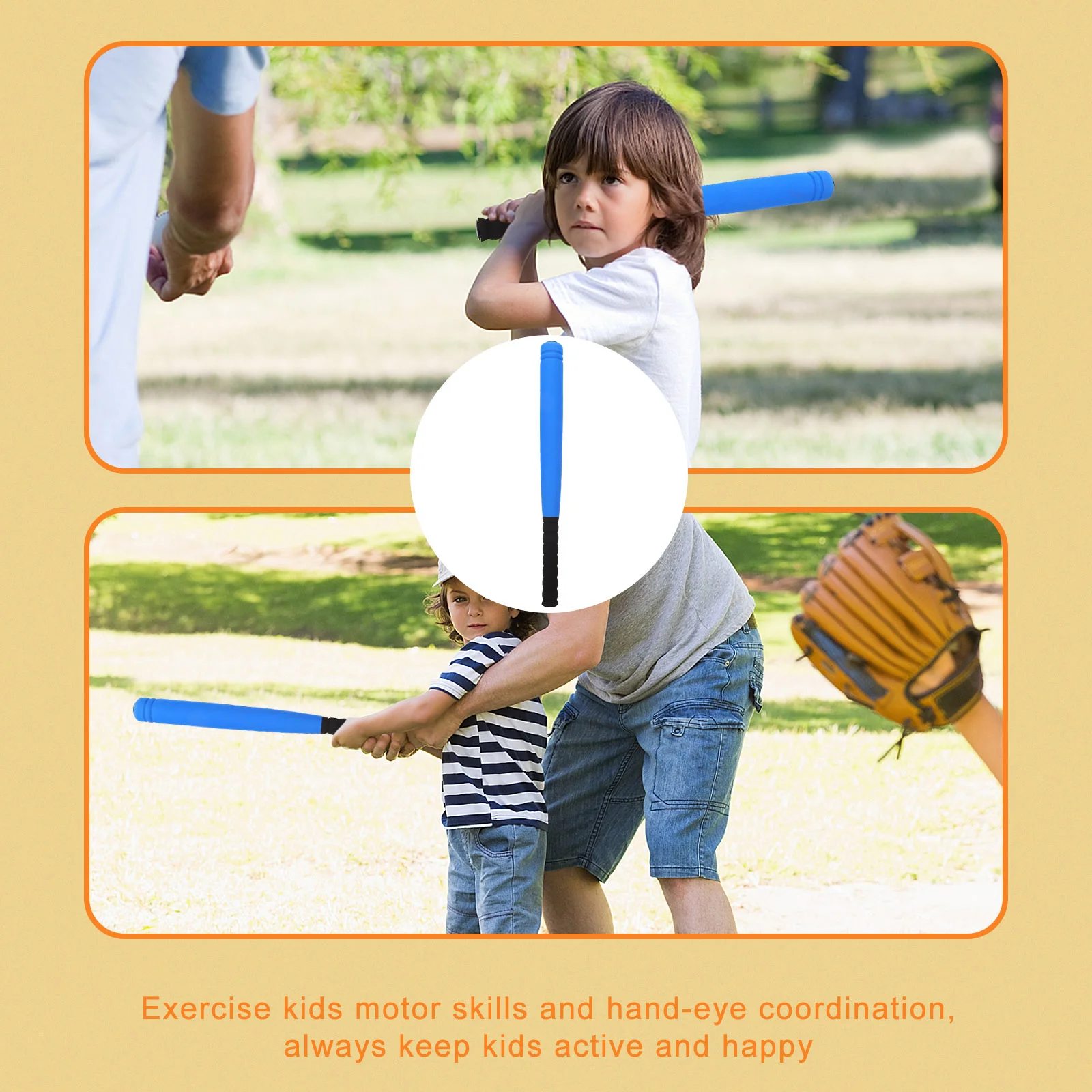 

Baseball Bat Toy Kids Baseballstoysfor Outdoor Set Softchildrenballs Bats Toddler Kit