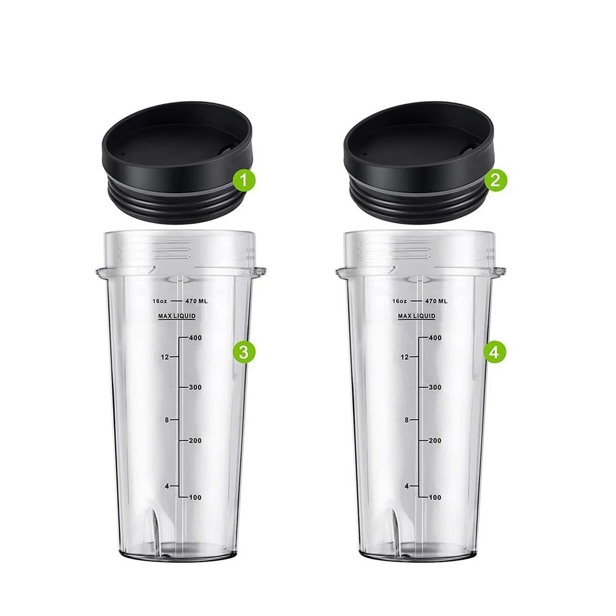 Аксессуары для соковыжималок 16 унций с набором весов NINJA