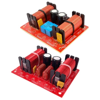 3-Way Speaker Frequency Divider 150W Treble Middle Bass Crossover Board for Home Theater 4-8ohm Speaker DIY 1