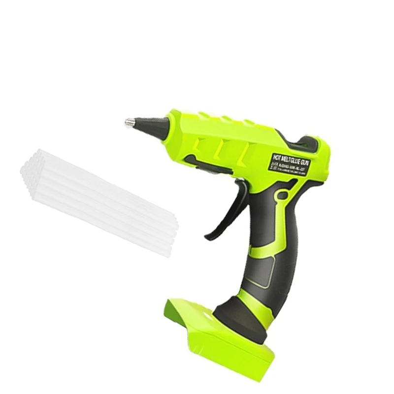 

AT14 Cordless Hot Melt Glue-Gun For Black Decker 18V Battery With 20 Sticks Electric Repair DIY Power Tool