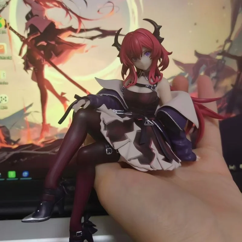 Фото Официальная фигурка Furyu Arknights Surtr: Noodle Stopper Energy Connection Ver. Коллекционная аниме-фигурка для декора рабочего стола, 15 см. №2