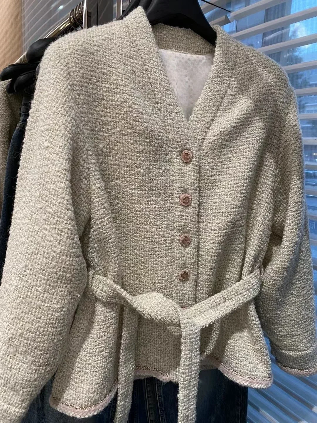 Top Women's Sweater Blouse Jacket Autumn 2024 female coat tops Cardigan coats