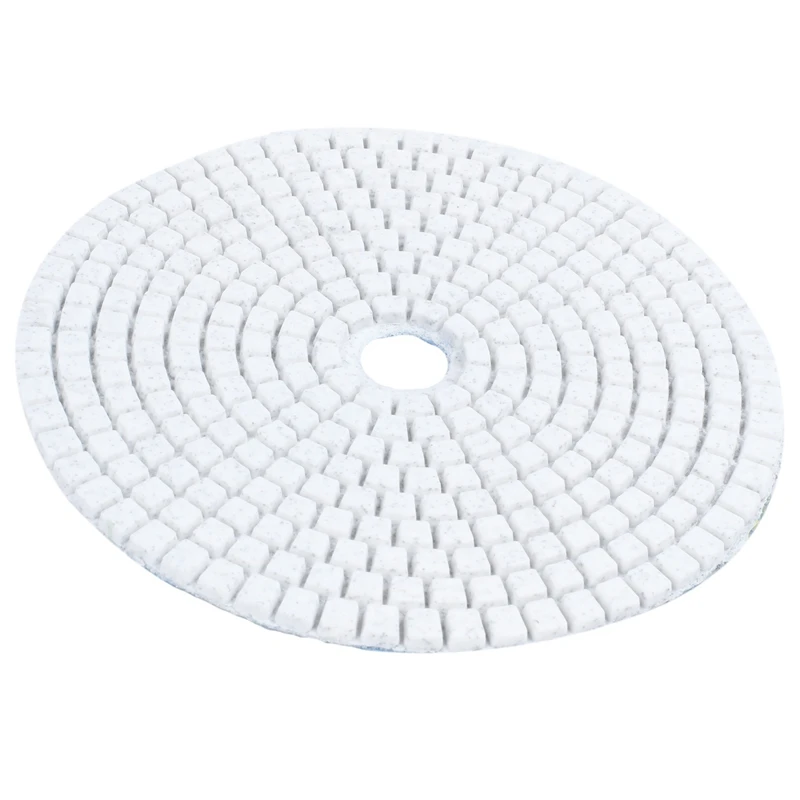 2 шт. 5 дюймов 125 мм влажные Алмазные полировальные колодки мраморный гранит Grits 50