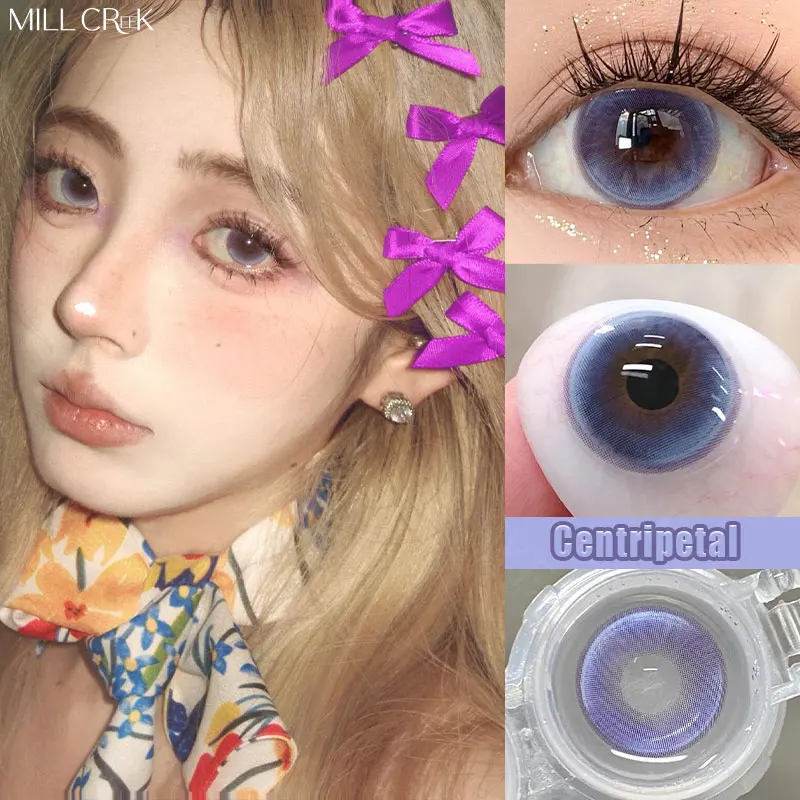 Линзы для близорукости MILL CREEK 1 пара цветные контактные линзы телефона с