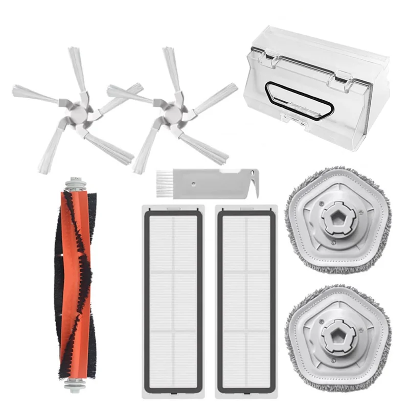 

Main Side Brush Filter Mop Cloth Holder Water Tank for Bot W10 W10 Pro Vacuum Cleaner Spare Parts