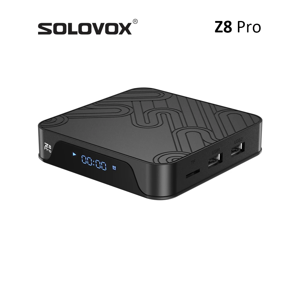 Приставка SOLOVOX Z8 Pro Android 12 2 + 16/4/32 ГБ Wi-Fi Bluetooth
