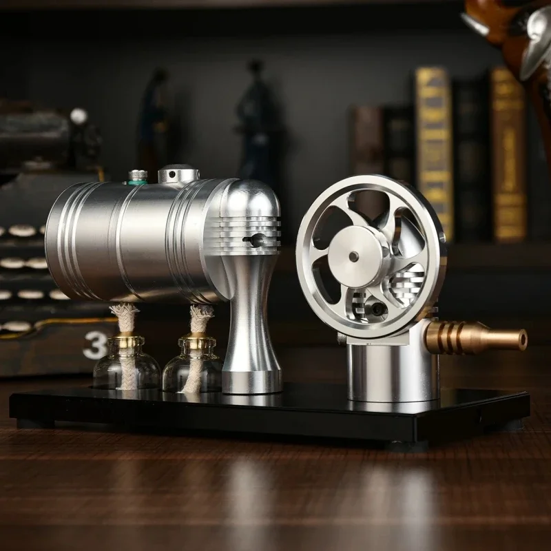 K005 модель с паровым двигателем нагревательным бойлером старт двигателя в стиле