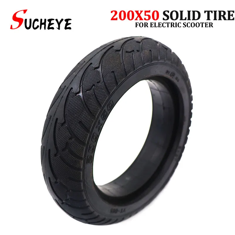 

Горячая Распродажа 200*50 твердые шины 8 дюймов непневматические шины 8 ''x 2'' 200x50 подходят для электрического газового скутера и электрического скутера
