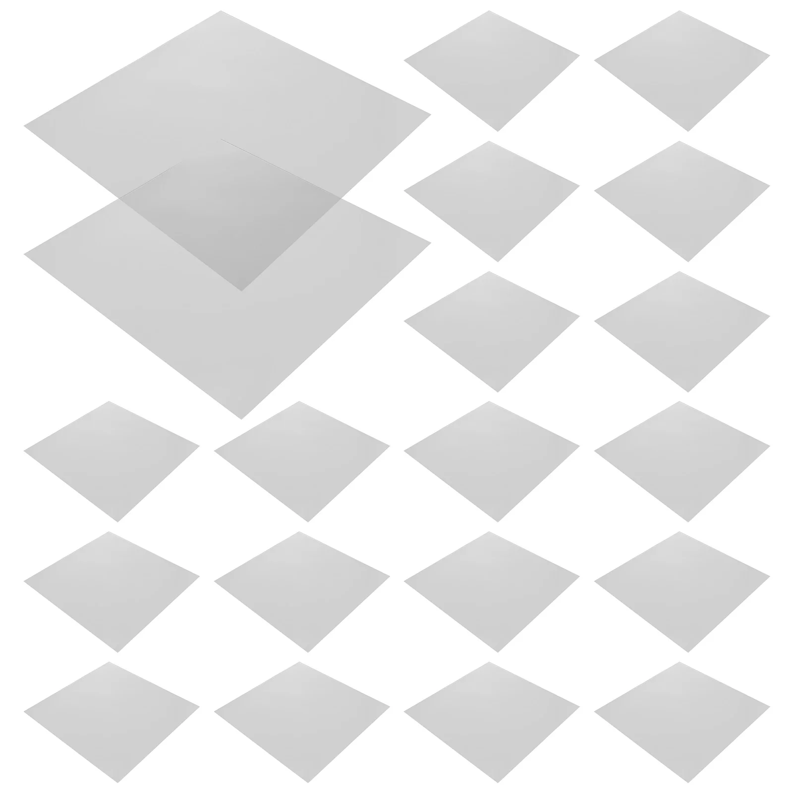 

20 Sheets of Blank Templates DIY Blank Painting Templates Stencils for Crafts Scrapbooking