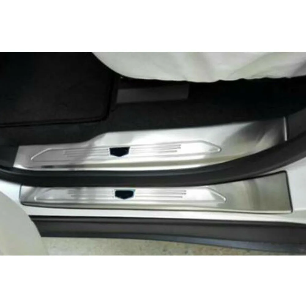 4 шт. стальные накладки на пороги двери для Cadillac XT5 2016 2017 2018 2019 2020 2021 2022 2023 - купить