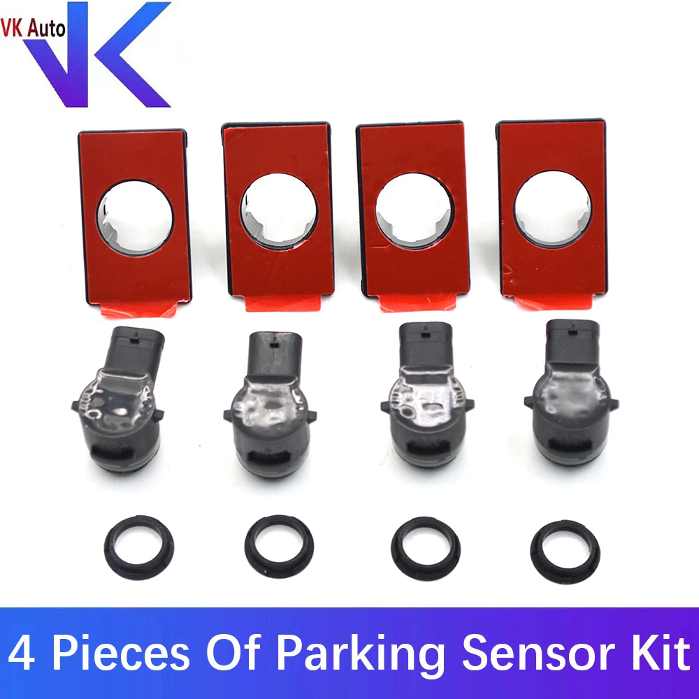 

For VW Golf MK5 MK6 MK7 For Jetta 5 6 /Passat CC 4 Pieces Of Parking Sensor With Sealing Ring Bracket 34D 919 275 A 34D919275A