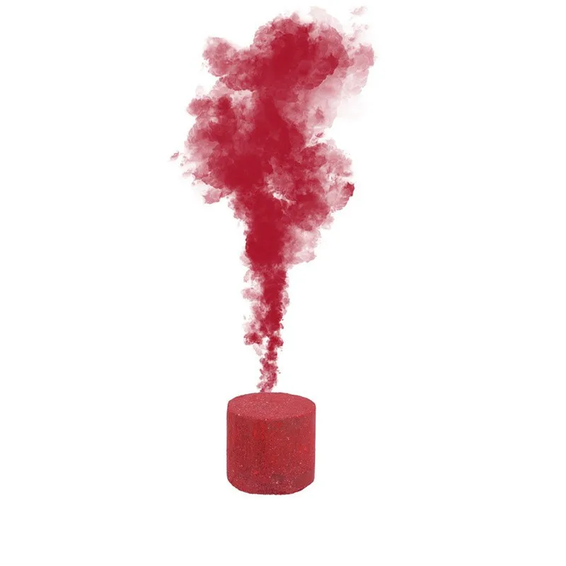 Colorful Smoke Pills Combustion Smog Cake Effect Smoke Bomb Pills Portable Photography Prop Halloween Props Party Stage Supplies