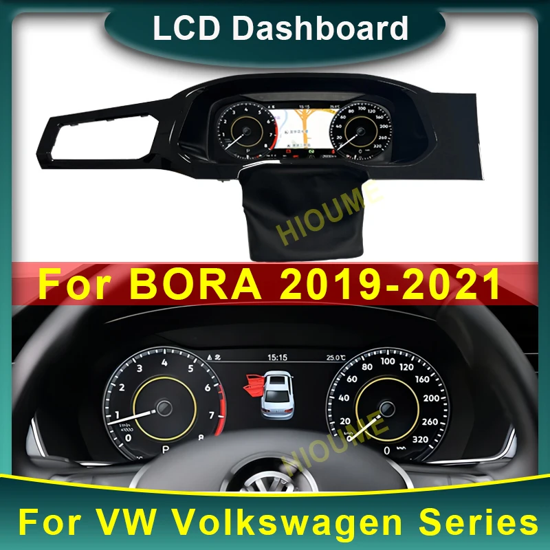 2023 New LCD Digital Dashboard Panel Virtual Instrument Cluster CockPit LCD Speedometer for VW Volkswagen BORA 2019-2021