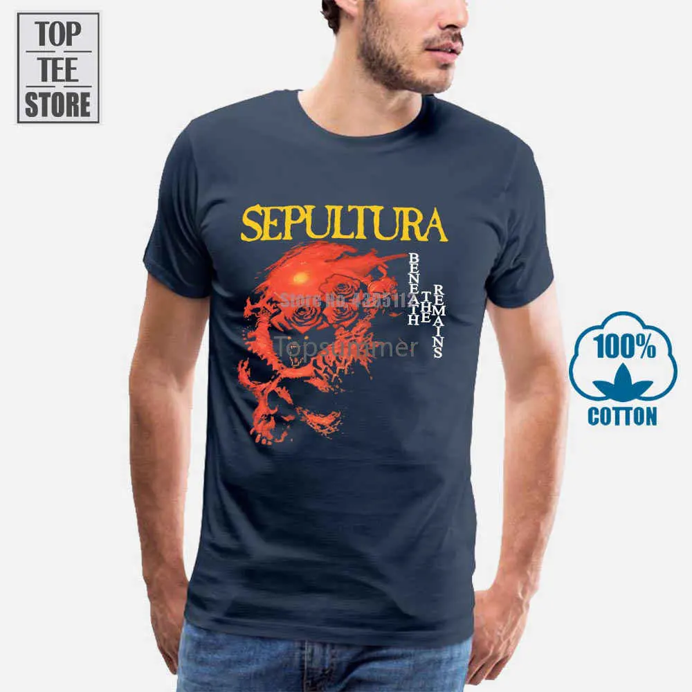 

Sepultura Beneath The Remains 1989 Album Cover T Shirt