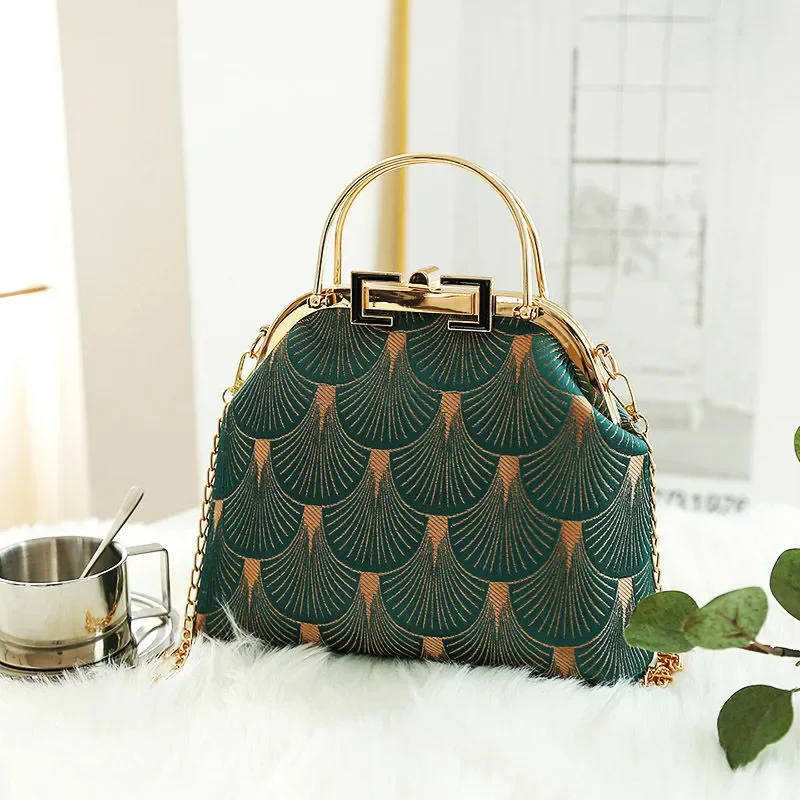 Роскошные жаккардовые женские сумочки брендовые дизайнерские сумки с