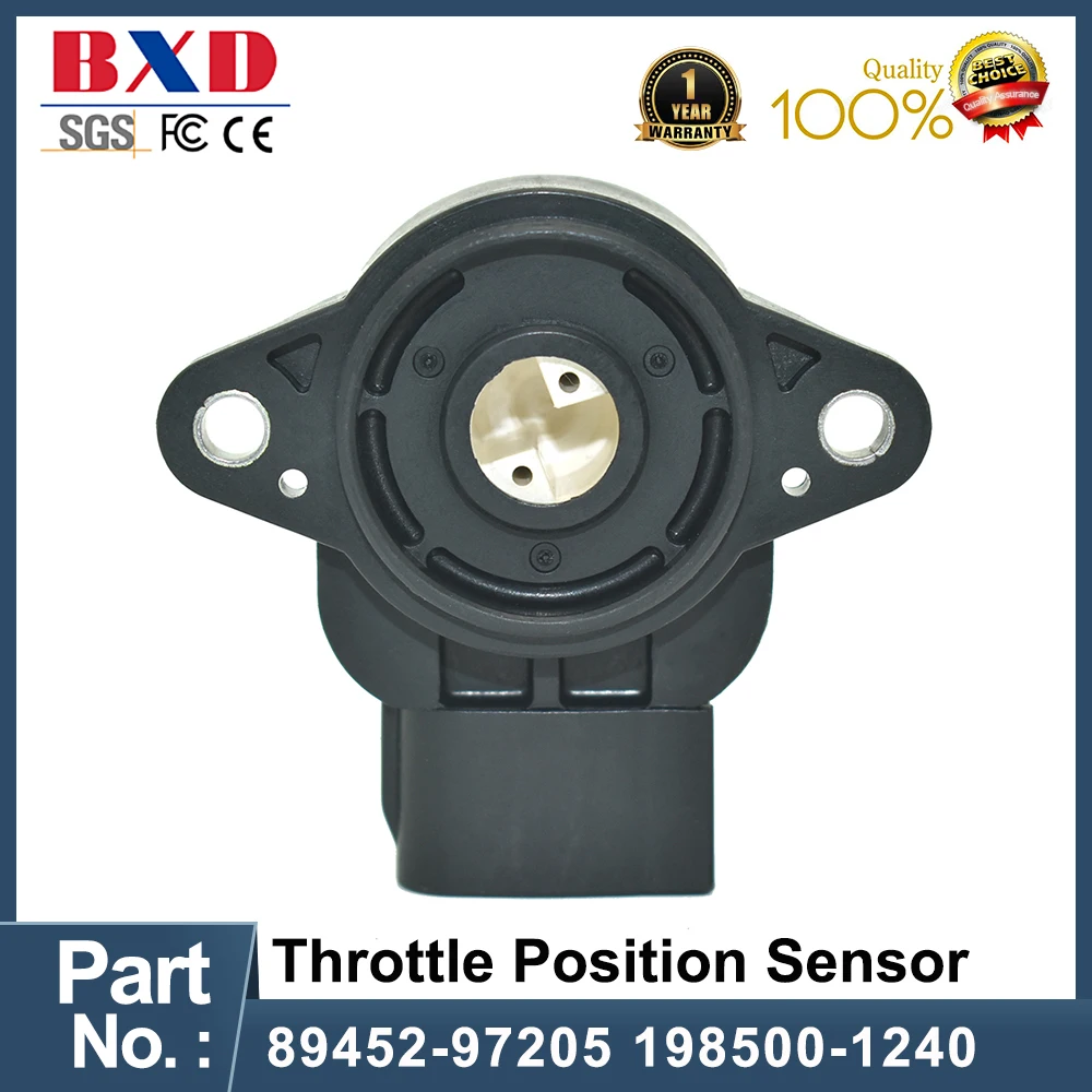 

89452-97205 198500-1240 8945297205 1985001240 Throttle Position Sensor TPS For Daihatsu Cuore VII Accessories