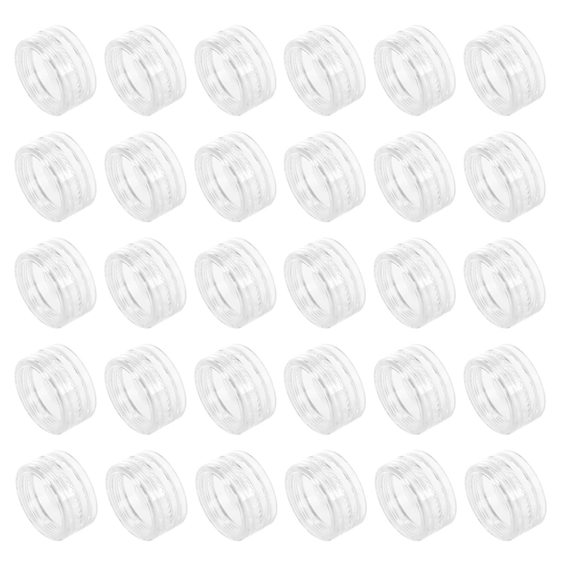 

30PCS Cosmetic Empty Jar Pot Eyeshadow Makeup Face Cream Lip Balm Container