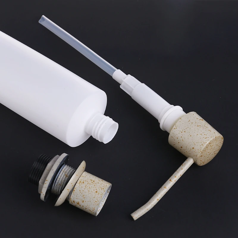 

300ml Plastic Bathroom Kitchen Sink Liquid Soap Lotion Dispenser Storage Bottle