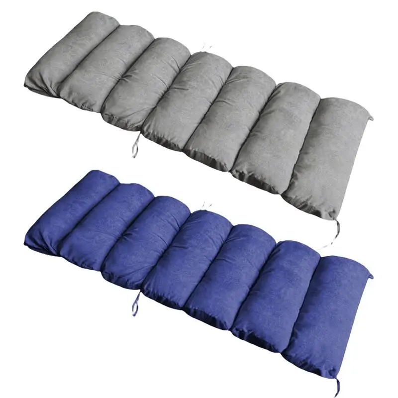 

High Back Chair Cushions 44 X19 X 4.72inch Patio Chaise Lounge Cushion Stain Resistant Polyester Fill Outdoor Seat Cushion