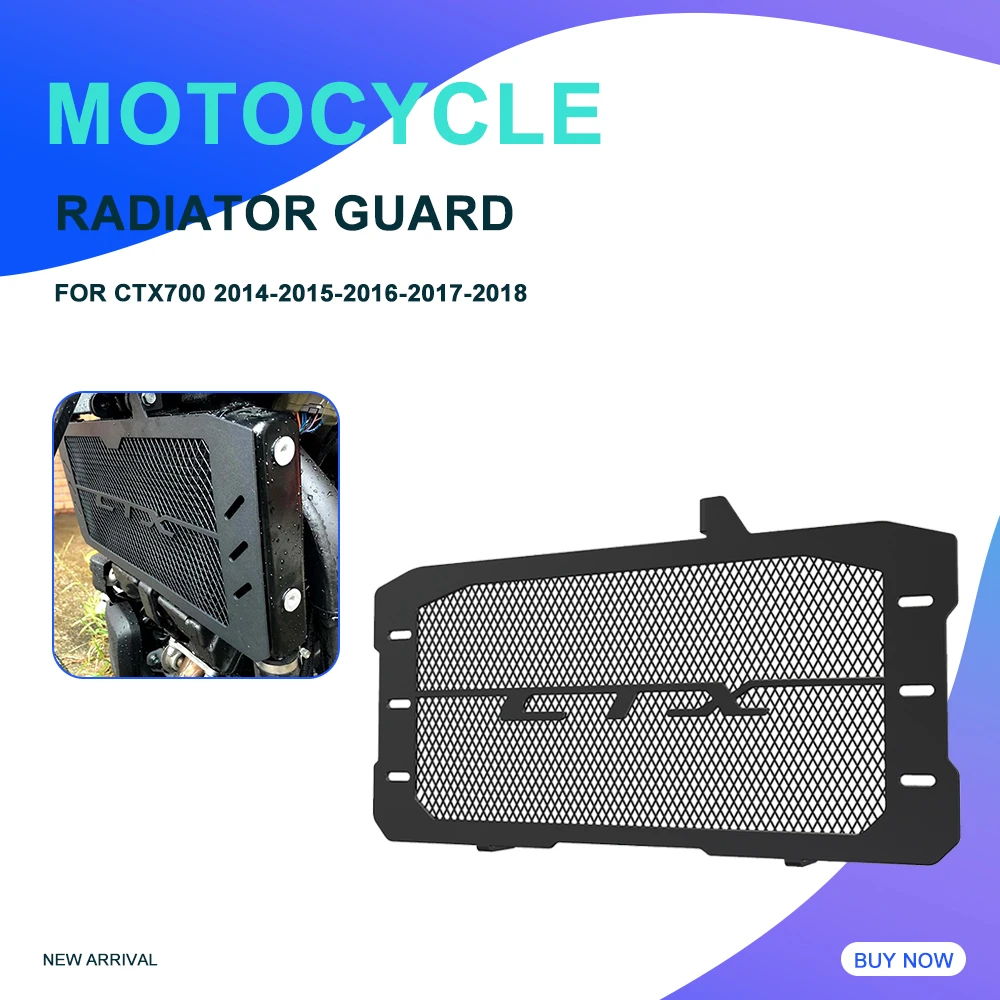 

Motorcycle Radiator Guard Grille Cover Protector Grill Protective Cover For HONDA CTX 700 CTX700 N 2014 2015 2016 2017 2018