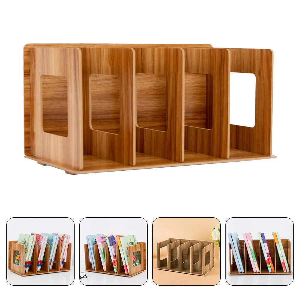 

Density Board Storage Box Desktop Storage Case Home Books Holder for Indoor