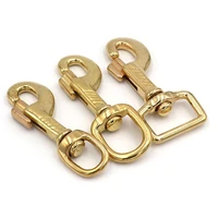 brass pattern hook dog buckle pet traction rope special copper hook luggage leather hardware accessories 003