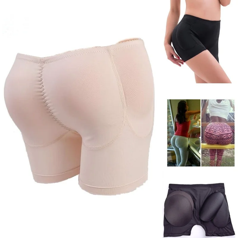 CD Hip Lifting Pants with Rich Crotch and Hip Lifting Pants Sponge Pad Insert Thickened Silicone Pad Insert