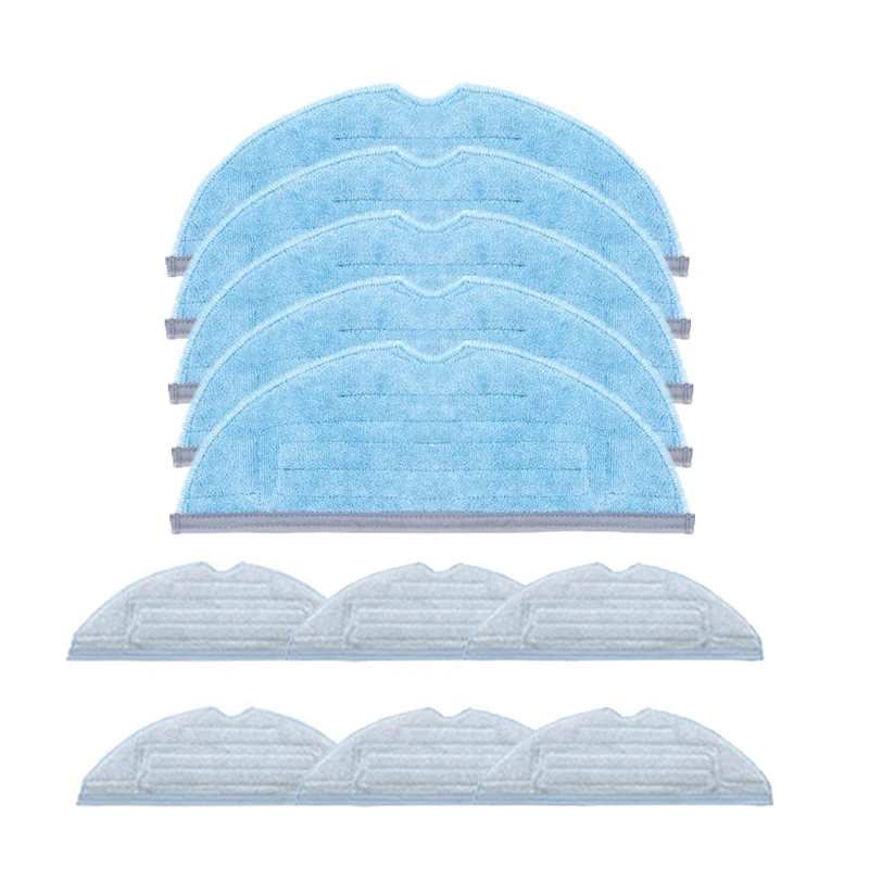 

5 шт. тряпки с 6 шт. тряпки для уборки Xiaomi Roborock T7 T7plus S7, пылесос