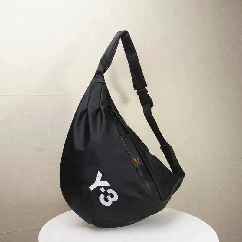 

Y3 Yohji Yamamoto Darth Vader Single Shoulder Crossbody Bag Men's Bags Large Capacity Movement Chest Pack Casual Bag