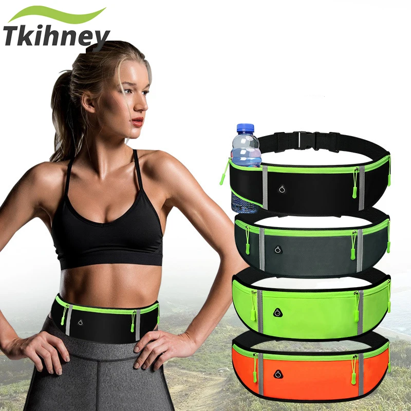 

Sports Waist Pack Women Men Running Belt Waist Bag Waterproof Fanny Pack Wallet Men Pouch Belt Portable Phone Holder Gym Bum Bag