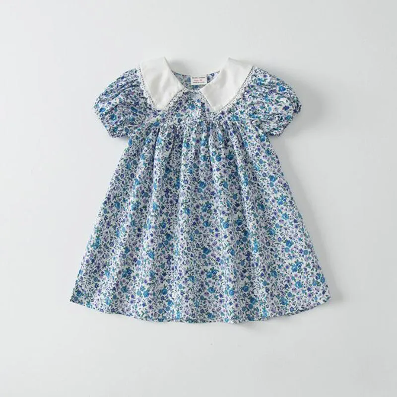 

Kids Baby Girl Dress Kids Baby Girls Short Sleeve Printing Princess Dress New 2022 Cute Summer Baby Girls Children Clothes Dress