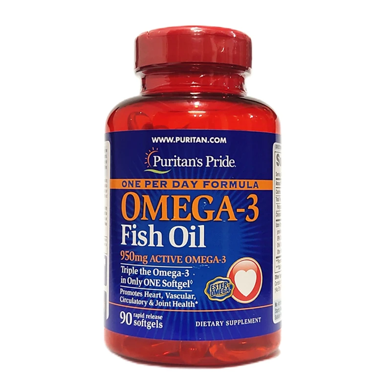 The United States Imported 3 Times Deep-sea Fish Oil Soft Capsules for Middle-aged and Elderly 1400mg 90 Capsules of Omega-3