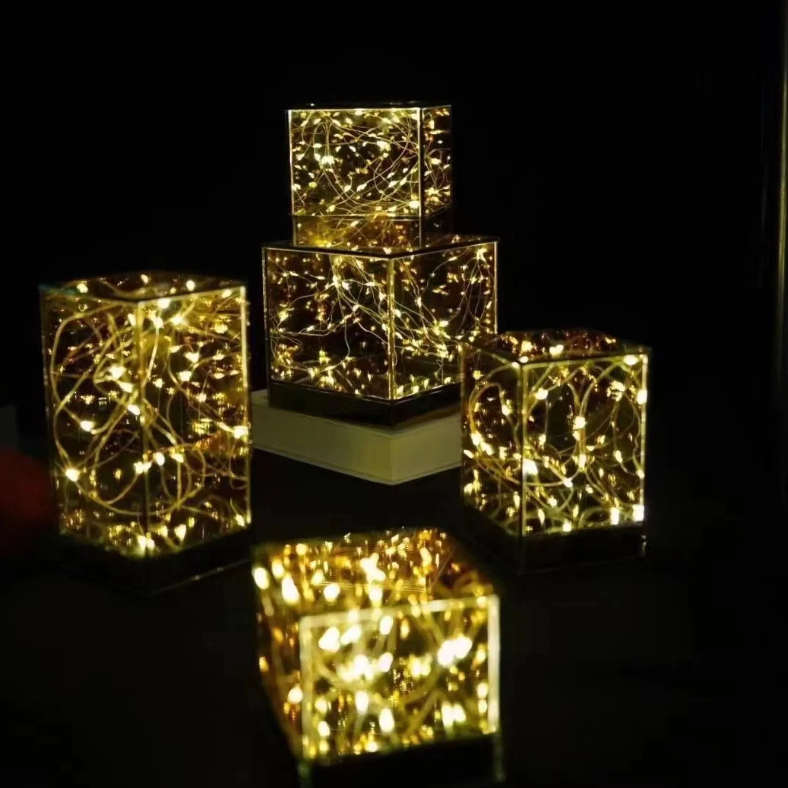 

Светодиодная гирлянда из медной проволоки, 5 шт.