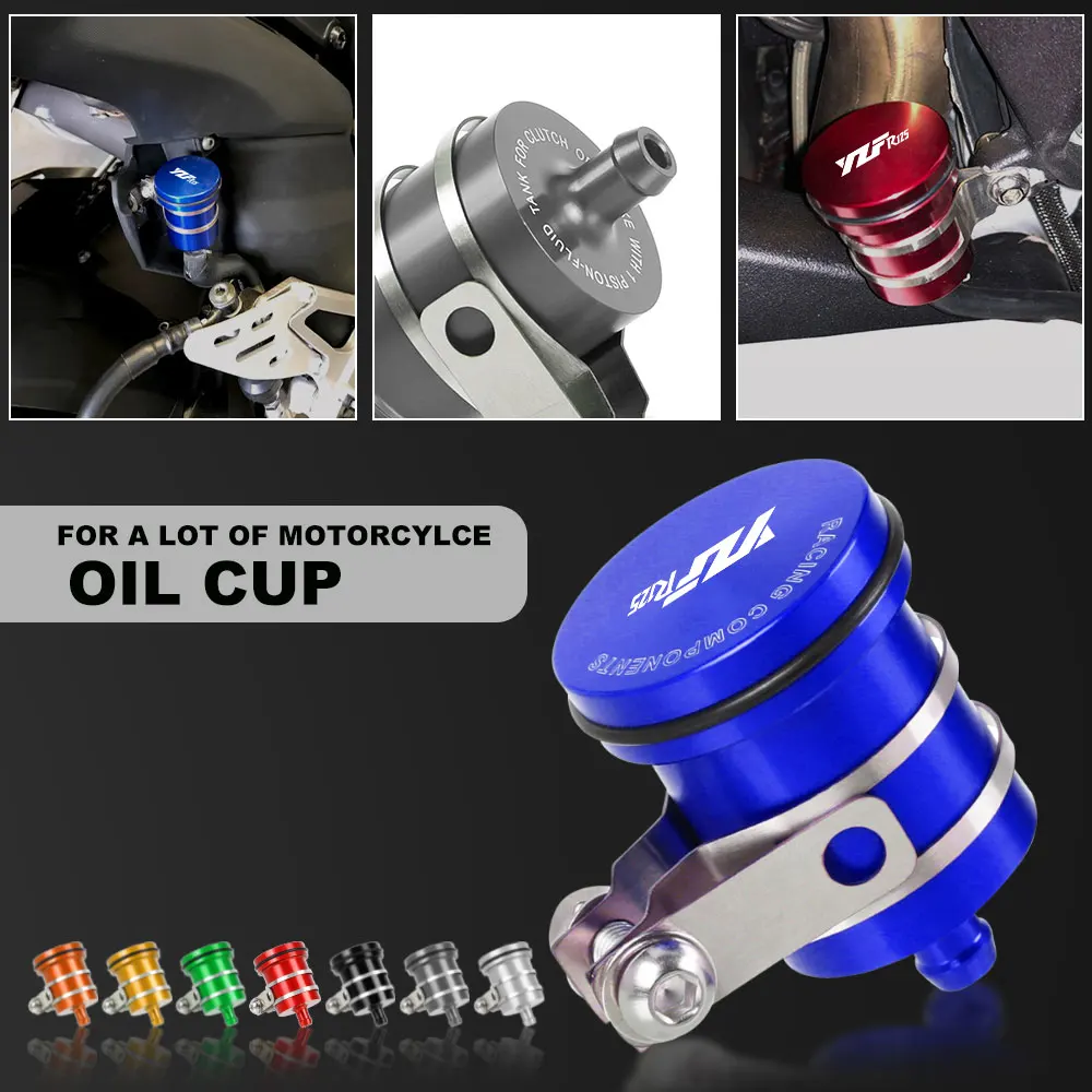

For Yamaha YZFR125 YZF R125 2015 2016 2017 2018 2019 2020 Motorcycle Brake Fluid Reservoir Clutch Cylinder Tank Oil Fluid Cup