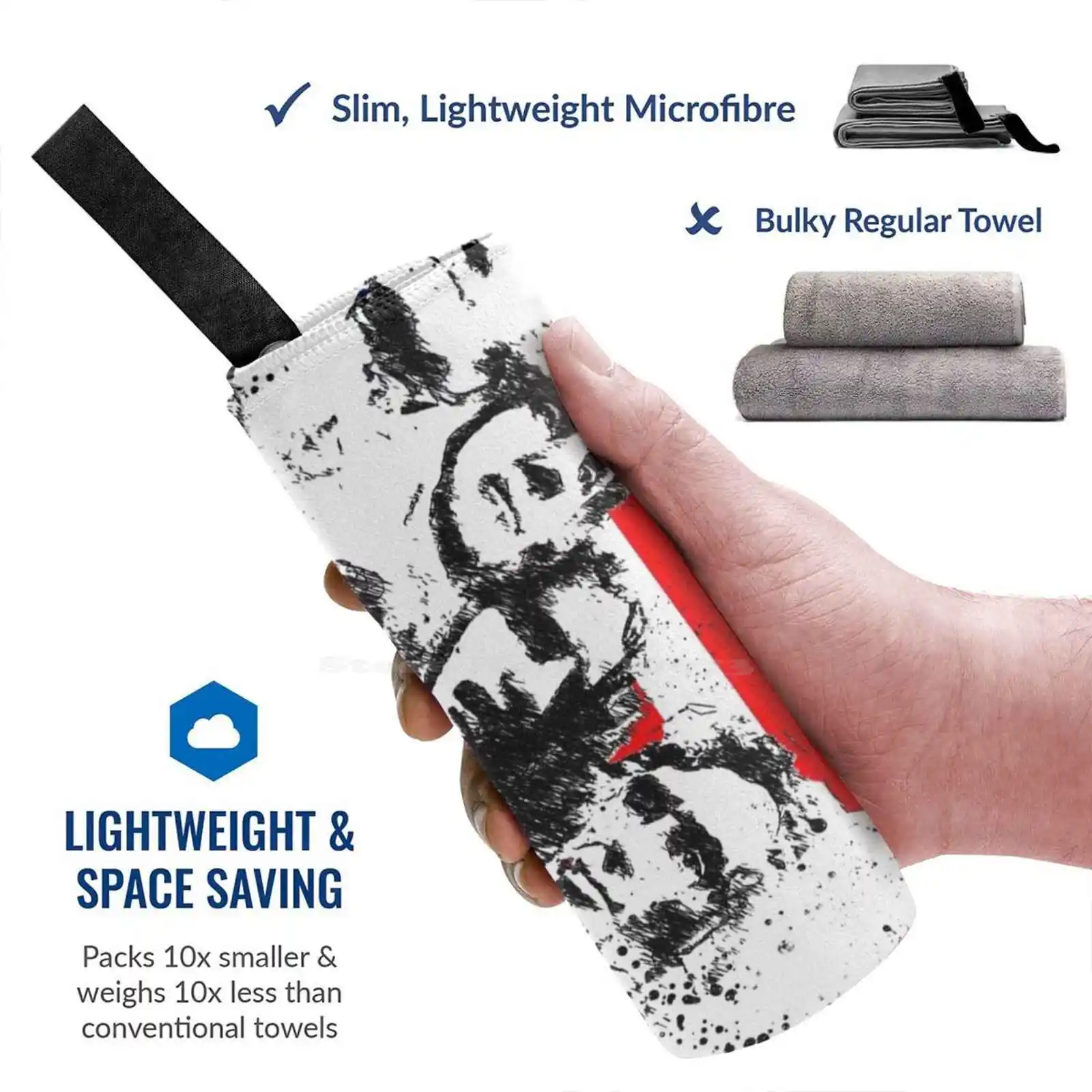 Крепление с флагом США Rushmore на заказ Мягкие спортивные полотенца для дома и улицы