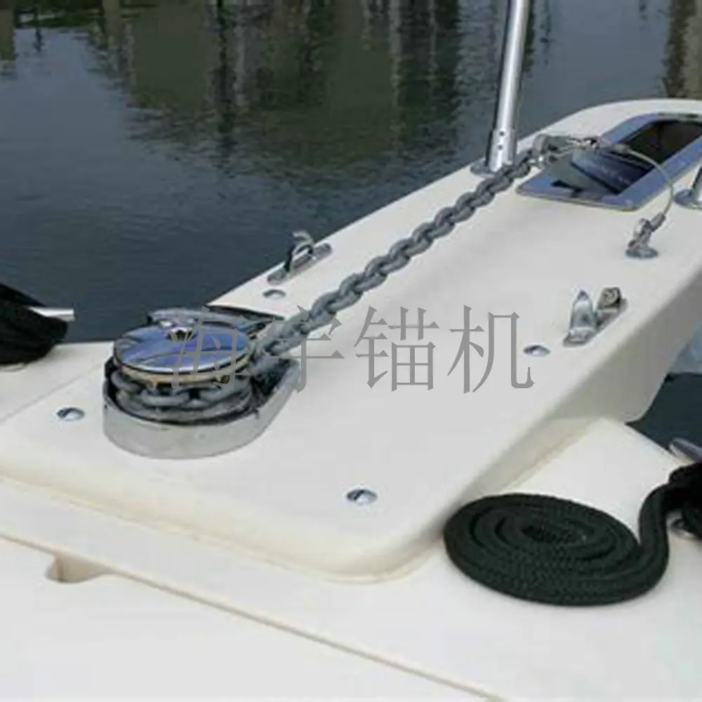 12 В 900 Вт сверхмощная высокоскоростная морская якорная лебедка ветрового стекла