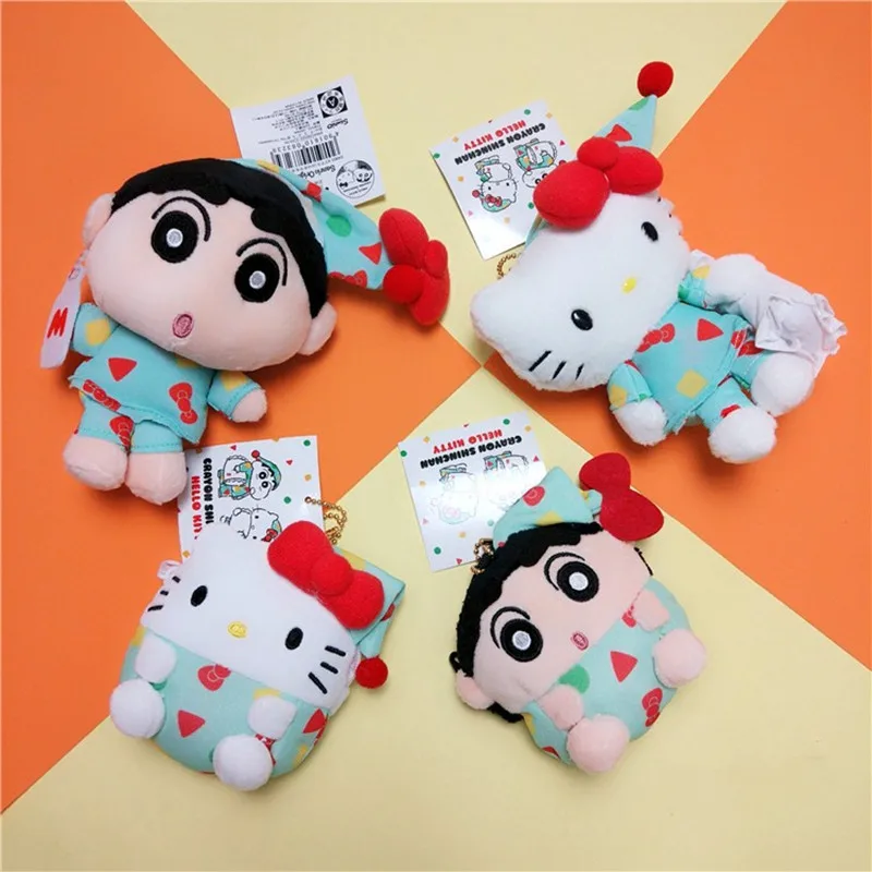 

Японское Аниме Crayon Shin-Chan Co, фирменная стандартная кукла, Zero кошелек, сумка для гарнитуры, Двойной Дневной подарок на день рождения