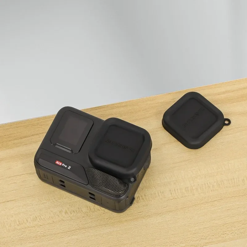 Крышка объектива для Insta360 Ace Pro 2 силиконовая ‌ Пыленепроницаемая защита от