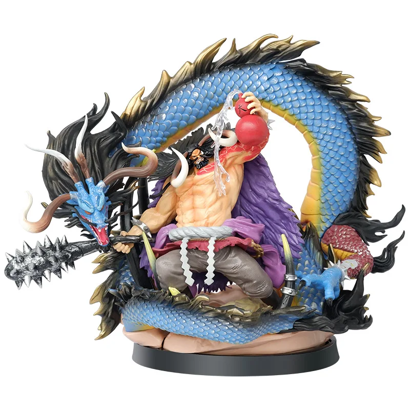 

ONE PIECE Figure 30cm Kaidou Figure The Four Emperors Hundred Beast Dragon Anime Action Figurines Collection Model Gifts Toys