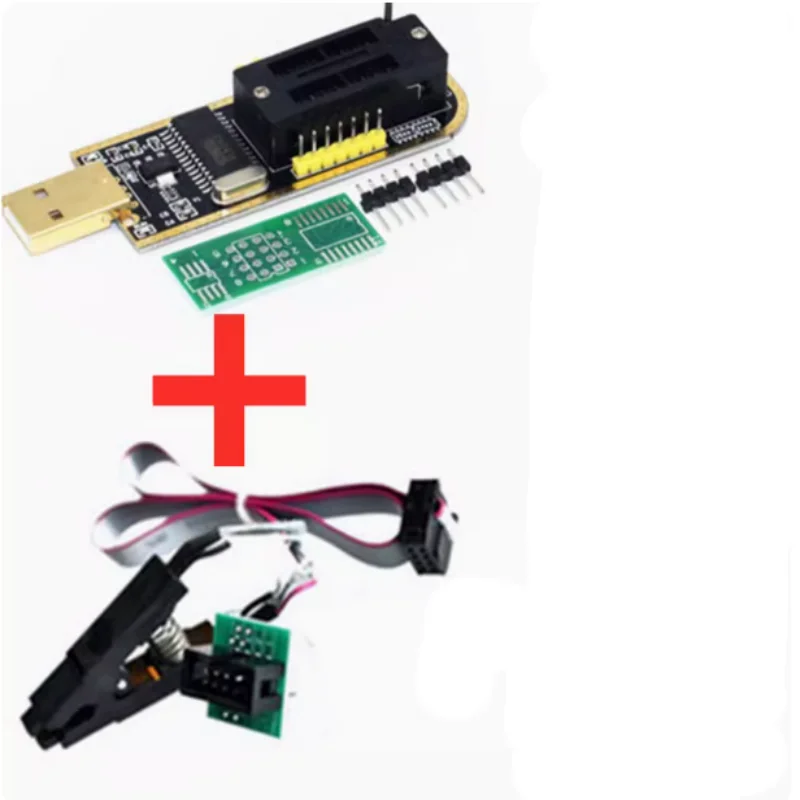 Программатор освещенности CH341A с ЖК-дисплеем и флеш-памятью BIOS 24 25