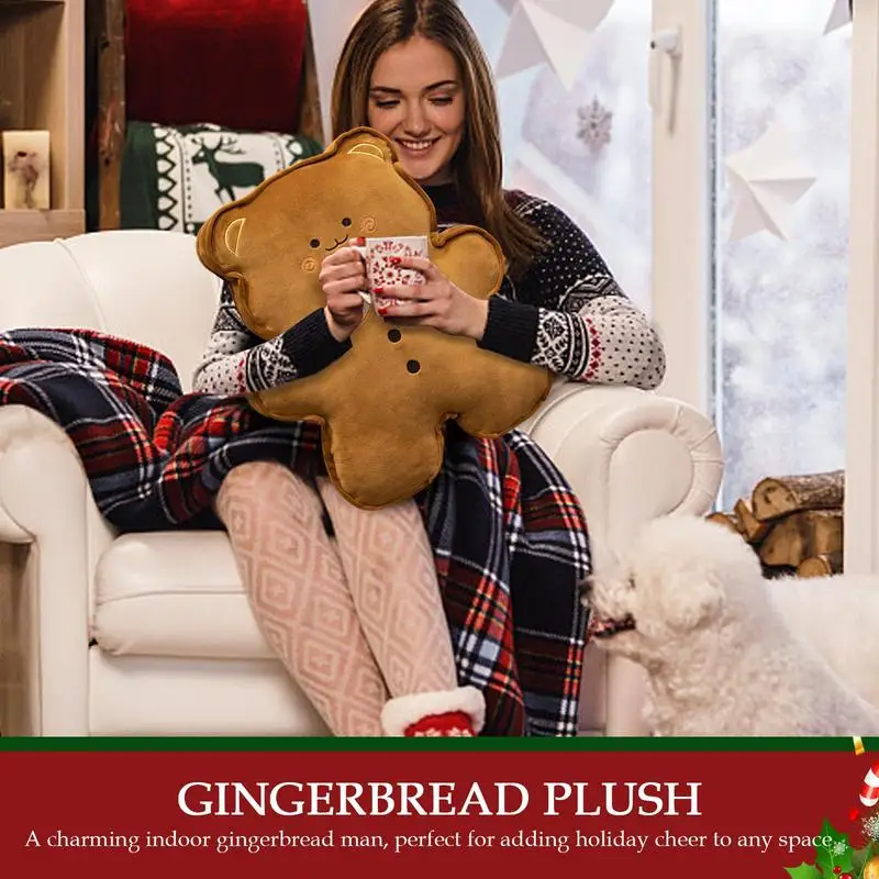 Колобок Рождественская плюшевая игрушка Очаровательные плюшевые игрушки