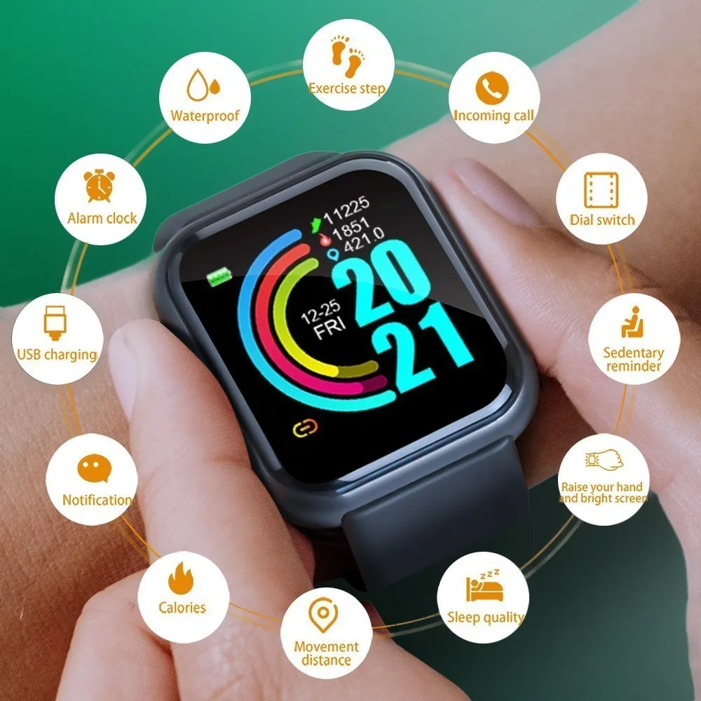 

2022 Smart Watch Kids For Android Watch Smart Men Watches Women Men Woman Smartwatch Blood Pressure Fitness Watch Kids Man Watch