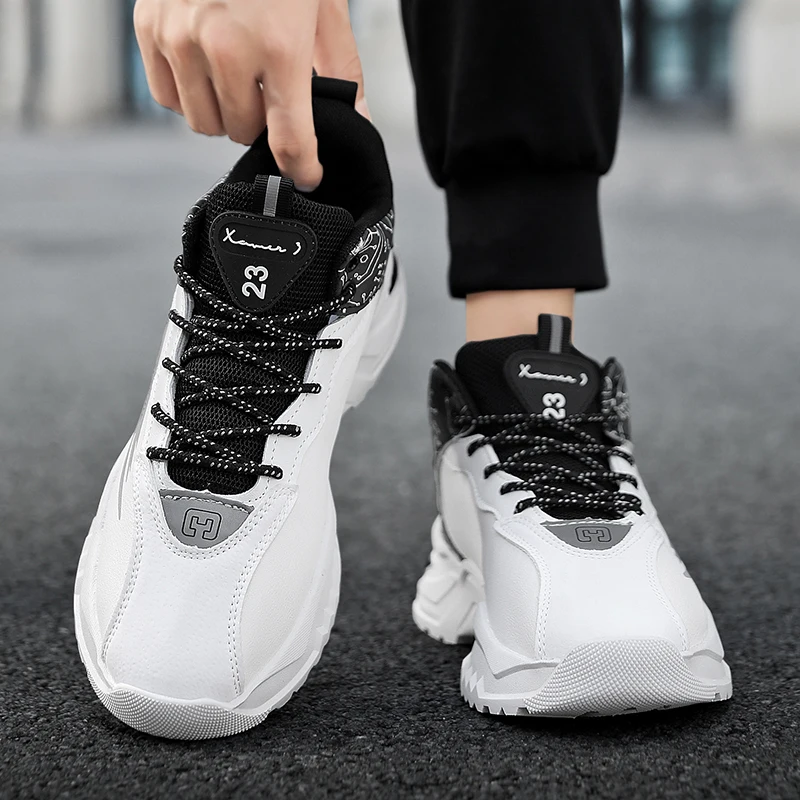 Кроссовки PARZIVAL мужские спортивные повседневные для баскетбола и тенниса уличная