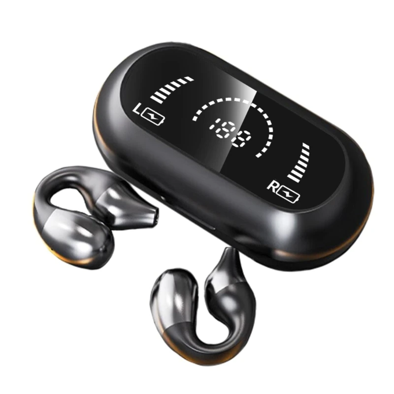 

S03 Bluetooth-compatible5.2 Earphone Stereo Wireless Earbuds IPX5 CVC8.0 Noise Reduction for Sport Hiking Travel